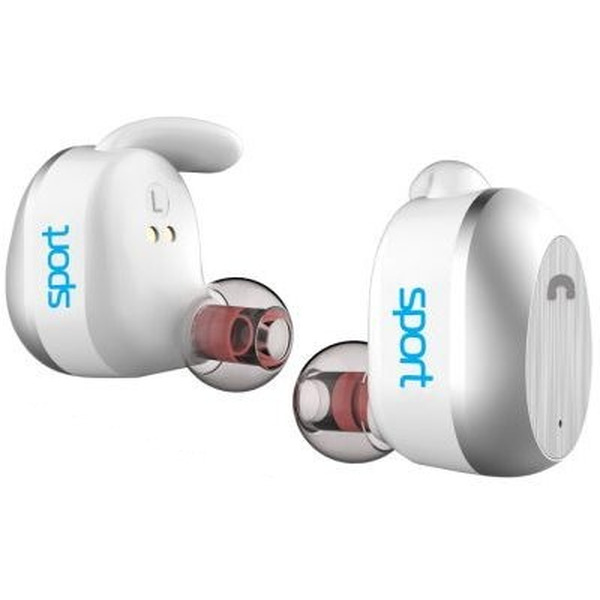 Беспроводные наушники Elari NanoPods Sport NPS-2S белый