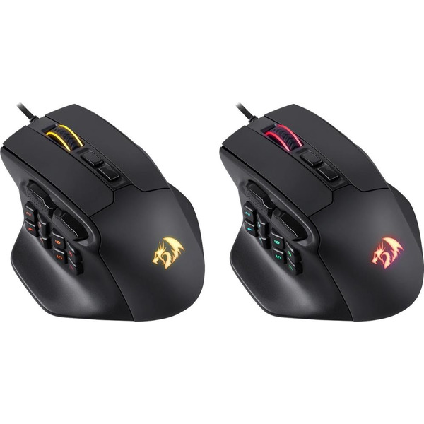 Проводная игровая мышь REDRAGON Aatrox черн,15кн,12400dpi (71276)