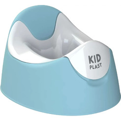 Детский горшок KidPlast Oxima PL094704 (голубой/белый)
