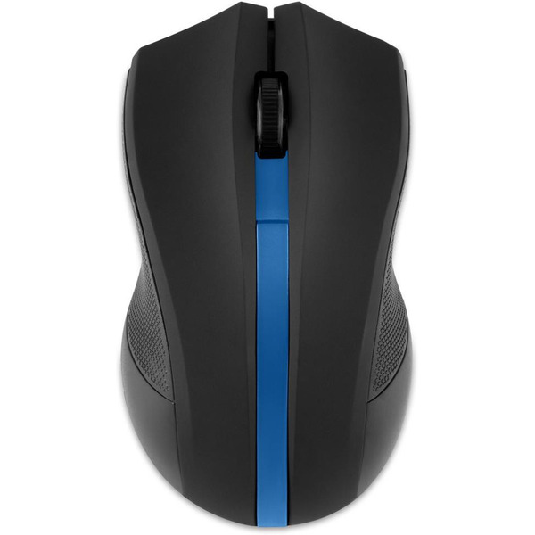 Мышь Oklick 615MW (черный/синий)