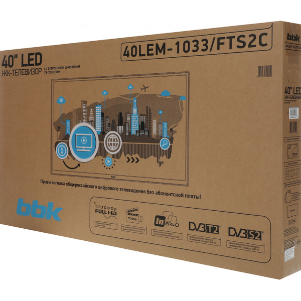Телевизор BBK 40LEM-1033/FTS2C
