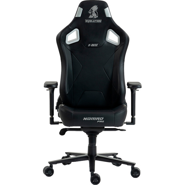 Кресло компьютерное EVOLUTION NOMAD PRO X-BASE Black-Silver