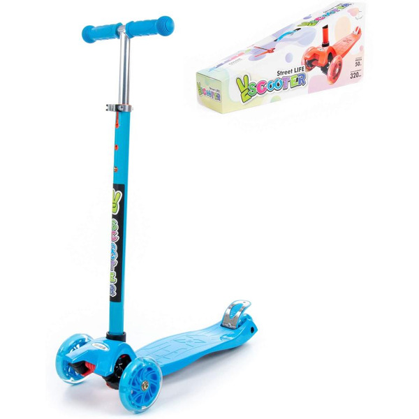 Самокат Полесье 0072 94452 (голубой)