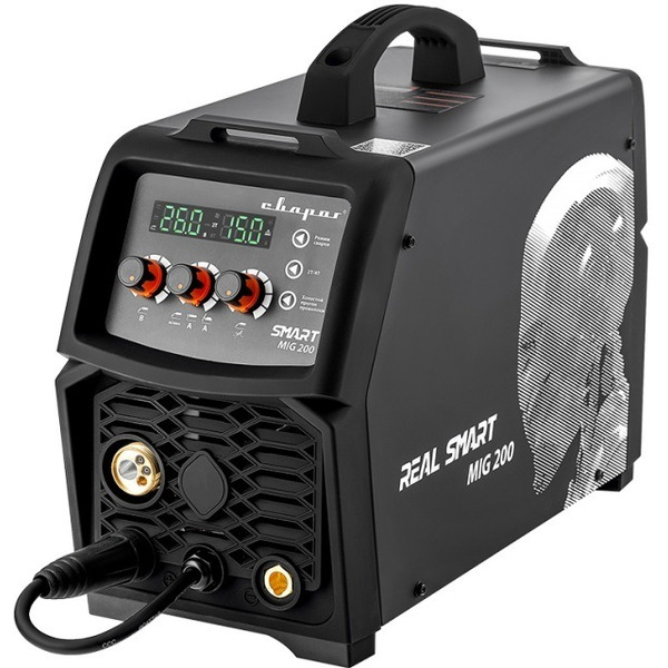 Сварочный инвертор Сварог REAL Smart MIG 200 N2A5 (черный)