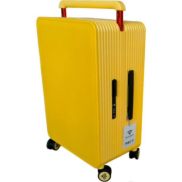 Чемодан DoubleW 005# (S, желтый)