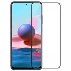 Защитное стекло Case Full Glue для Xiaomi Redmi Note 10 4G (черный)