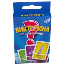 Настольная игра DREAM MAKERS 1612C "Викторина. Cards"