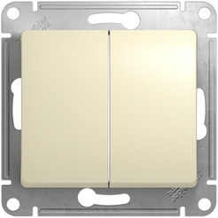 Выключатель проходной Systeme Electric Glossa GSL000265