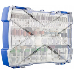 Набор насадок для гравера DEKO DH01 в кейсе (065-0746), 268 предметов