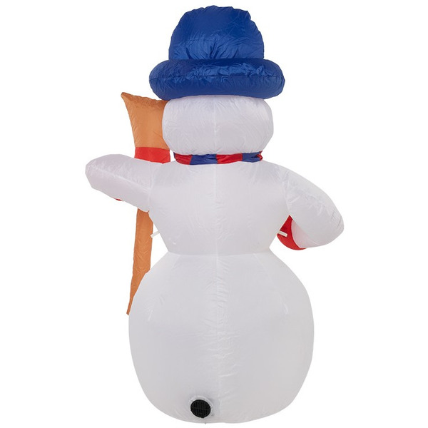 3D-фигура Neon-Night Снеговик с метлой 180 см 511-122