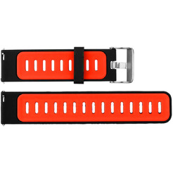 Ремешок Bingo Double для Amazfit GTR 47mm Черный с красным