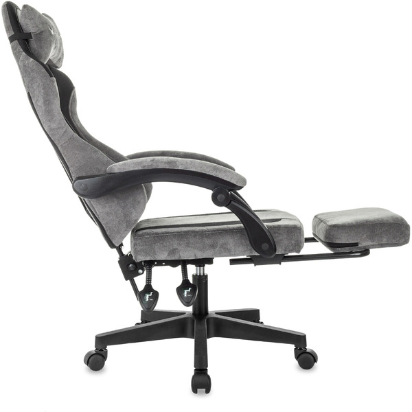 Кресло игровое Бюрократ Knight Custom/F (серый)