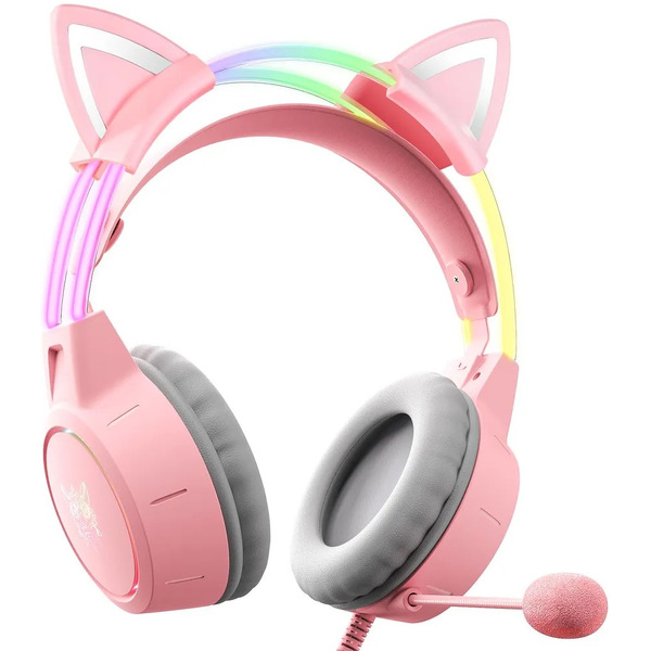 Игровые наушники Onikuma X15 pro Pink Star