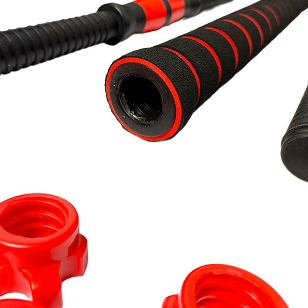 Набор композитных гантелей AMETIST 24 кг (с соединительным грифом)