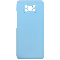 Накладка Case Matte Lux для Xiaomi Poco X3 (голубой)