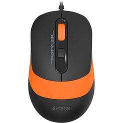 Мышь A4Tech Fstyler FM10S (оранжевый/черный)
