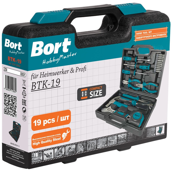 Набор ручного инструмента BTK-19 93412864 (19 предметов)
