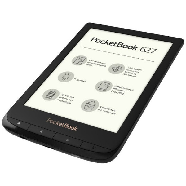 Электронная книга PocketBook 627 Touch Lux 4 (черный)