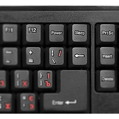 Клавиатура SVEN Standard 303 Power USB+PS/2 черный