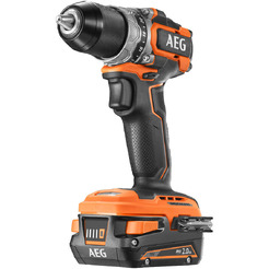 Дрель-шуруповерт AEG Powertools BS 18SBL-202C (4935472277) с 2-мя АКБ, кейс