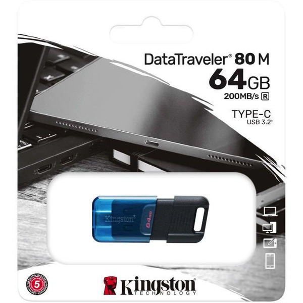 USB Flash Kingston DataTraveler 80 M 64GB (DT80M/64GB)