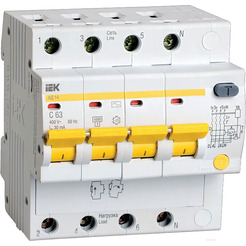 Дифференциальный автомат IEK MAD10-4-063-C-030