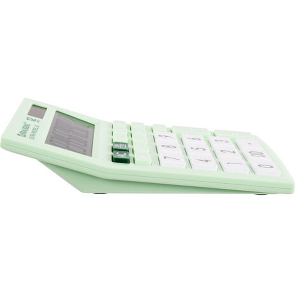 Калькулятор BRAUBERG Ultra Pastel-12-LG 250504 (мятный)