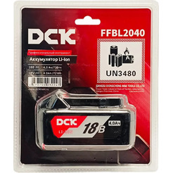 Аккумуляторная батарея DCK FFBL2040