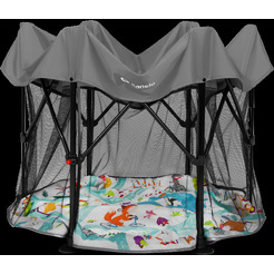 Игровой манеж Lionelo Roel (Grey Multicolor)
