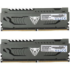 Оперативная память Patriot Viper Steel 2x32GB DDR4 PC4-28800 PVS464G360C8K