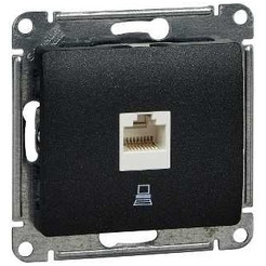 Розетка компьютерная Systeme Electric Glossa GSL000781K