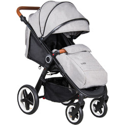 Прогулочная коляска COLETTO Joggy (серебристый/черная рама)