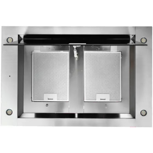 Кухонная вытяжка Akpo Manado 90 WK-9 (черное стекло/нержавеющая сталь)