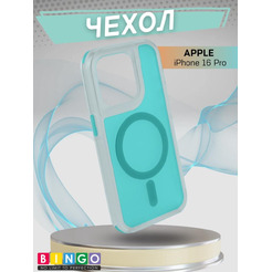 Бампер BINGO Model Magnetic для APPLE iPhone 16 Pro Бирюзовый