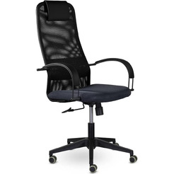 Кресло офисное UTFC СН-601 Соло пластик SoloBL Ср Moderno 16 (черный)