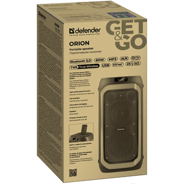 Портативная колонка Defender Orion