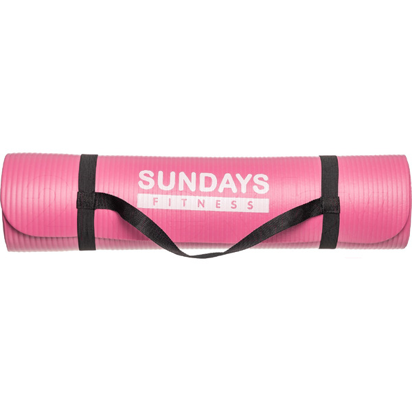 Коврик для йоги и фитнеса Sundays Fitness IR97505 (розовый)