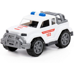 Внедорожник Полесье Легионер-мини скорая помощь 84705