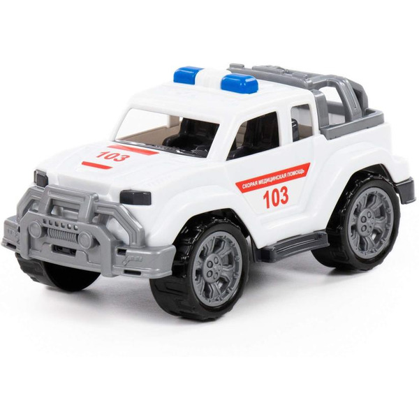 Внедорожник Полесье Легионер-мини скорая помощь 84705