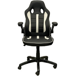 Кресло офисное SITUP Vega (экокожа Black /White)