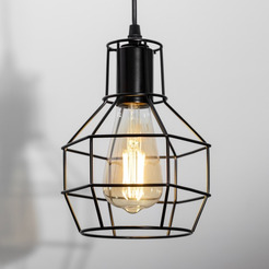 Светильник подвесной ЭРА PL11 BK Б0037458