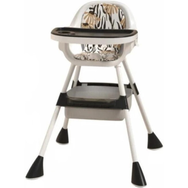 Стульчик для кормления NINO Moon (черный)