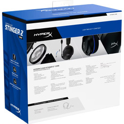 Гарнитура HyperX Cloud Stinger 2 Core for PS Черный CS009 (6H9B6AA)