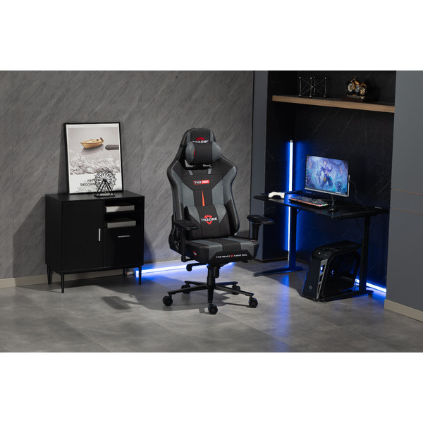 Кресло компьютерное EVOLUTION Throne Dark Grey