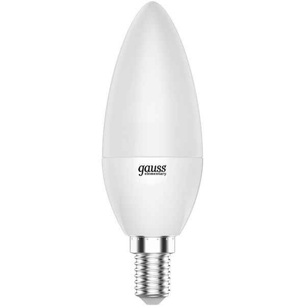 Светодиодная лампочка Gauss Elementary E14 6Вт 2700К 3 шт (33116T)
