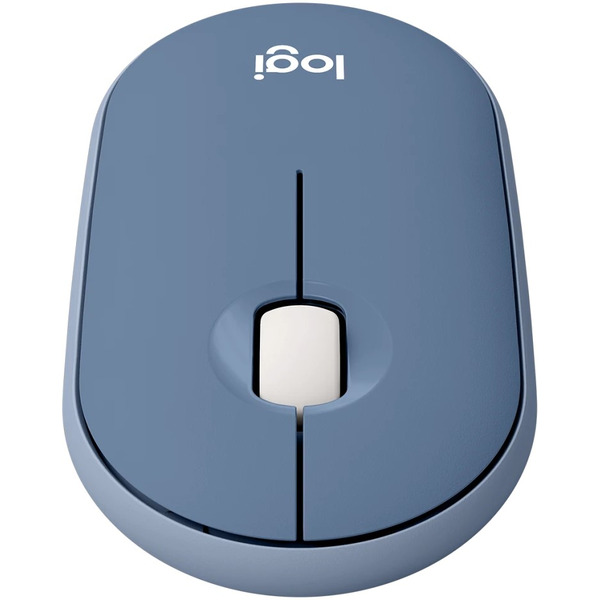Мышь Logitech Pebble M350 синий (910-006655)