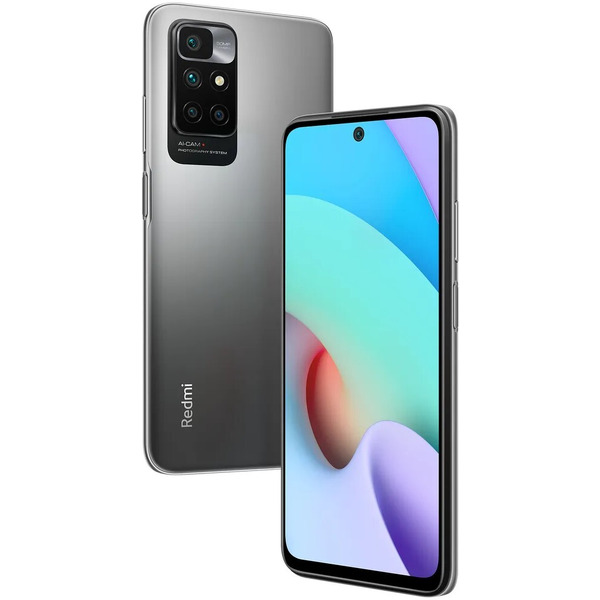 Смартфон Xiaomi Redmi 10 2022 4GB/64GB (серый карбон) RU