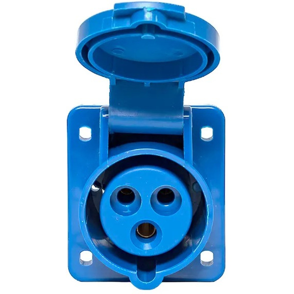 Розетка стационарная внутренняя EKF 413 2Р+РЕ 16А 220В IP44 PROxima
