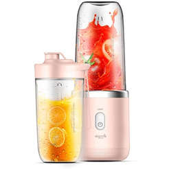 Портативный блендер Deerma DEM-NU05 (розовый)