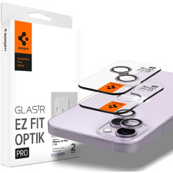 Защитное стекло Spigen Optik Pro TR EZ Fit Lens Protector для iPhone 14/14 Plus AGL05603 (2шт)